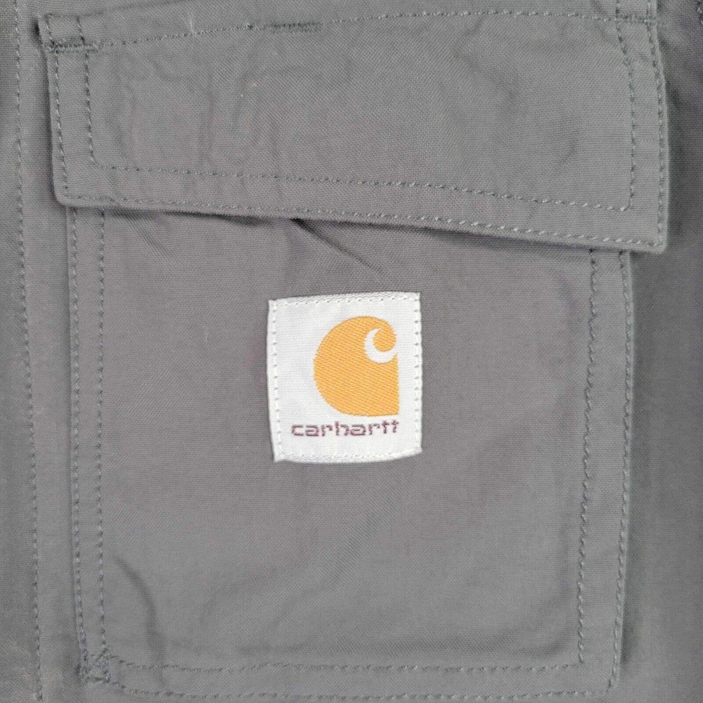 Carhartt Force Rain Defender 15 Pocket Briscoe Fishing Vest Mens Medium Zip - Picture 5 of 10